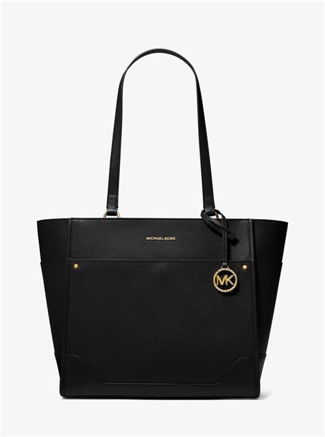 michael michael kors harrison large logo tote bag|michael kors large shopper tote.